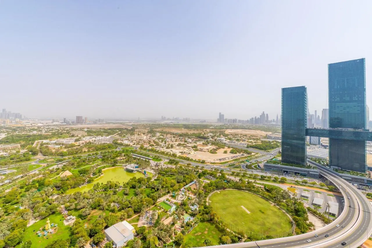 Ultra Luxury Wasl 1 Residences Zabeel Park دبي شقة
